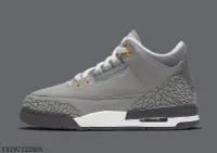 在飛比找Yahoo!奇摩拍賣優惠-Air Jordan 3 Retro Cool Grey （