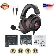 Immersive 7.1 Surround Sound Gaming Headset with Soft Earmuffs & Mute Control
