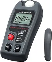 Lux Meter - Digital LCD Photographic Light Meters - Handheld Brightness Meter, Illumination Photometer for Photography Grow Plants Lighting Intensity Brightness Measurement