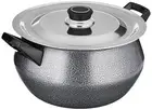Amazon Brand - Solimo Non Stick Handi with Stainless Steel Lid (4.25L