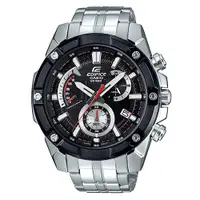 在飛比找蝦皮商城優惠-【CASIO】EDIFICE 優雅公子復古不鏽鋼錶-黑(EF