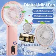 Ventilador de mano ventilador de escritorio plegable portátil recargable Cooling