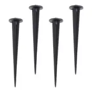 4 Pcs Floor Insert Accessories Ground Spike Spikes for Solar Lamps