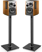 PERLESMITH Universal Floor Speaker Stands 26 Inch for Surround Sound, Klipsch, S
