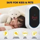 Ultrasonic Pest Drive Mosquito Rodent Mice Insects Cockroaches Bugs Repellent