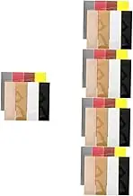 Operitacx 5sets Heat Transfer Vinyl Sublimation Iron Vinyl Roll DIY Printing Film Easy to Cut Fabric Decor for Home 8pcs*5
