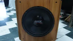 美國原裝進口 BUCK 音響 四聲道 12吋 300W 重低音喇叭 擴大機 揚聲器 T-300