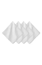 Juliska Berry Trim Set of 4 Cotton & Linen Napkins
