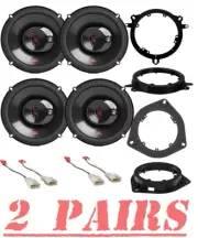 4) JBL Stage 3-way 6.5" 225W Coaxial Door Speakers for 2001-2007 Toyota Sequoia (for: Toyota)