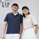 Gap 男女同款 Logo短袖POLO衫-海軍藍(671975)