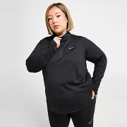 Nike Plus Size Swift UV 1/2 Zip Top