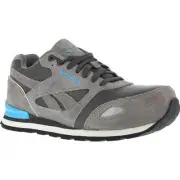 Reebok Work Women's Prelaris Composite Toe ESD Retro Jogger Work Shoe Grey - RB9