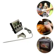 Meat Temperature Probe Grill Thermometer Real-time Large Screen