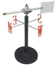 WNDVN01 Gsc Wind Vane with Heavy Cast Iron Base