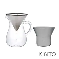 在飛比找Yahoo奇摩購物中心優惠-日本KINTO SCS手沖咖啡壺組600ml《WUZ屋子》日