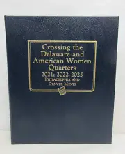 Whitman Classic Album #4949 Crossing Delaware American Women Quarters 2021-2025