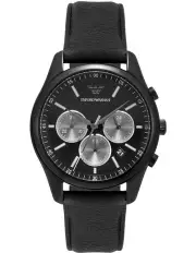 [Emporio Armani] Chronograph Watch in Black