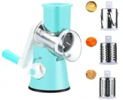 Tool Food Shredder Vegetable Chopper Manual Rotating Rotary Cheese Grater