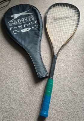 Slazenger Panther Plus Squash Racket with Head Case