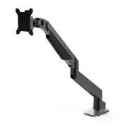 Desky Heavy Duty Single Monitor Arm (11kg+) - Black
