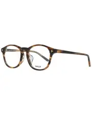 Bally BY5008 Round Optical Glasses in Havana Unisex Brown Frames