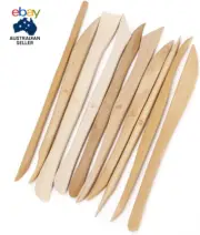 10Pcs Wooden Polymer Clay Pottery Play Dough Modeling Tools
