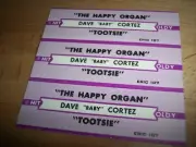 3 Dave Cortez The Happy Organ / Tootsie Jukebox Title Strip