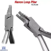 Orthodontic Nance Loop Plier 13.5cm Closing Forming Dental Wire Bending Pliers