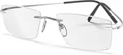 [Silhouette] TITAN MINIMAL ART 5599/BP STARLIGHT RHODIUM 52/19/0 men Eyewear Frame
