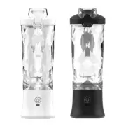 USB Rechargeable Portable Blender Juicer Cup 600ML Smoothie Mini Blender 6 blade