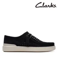 在飛比找momo購物網優惠-【Clarks】男款Court Lite Weave 潮流編