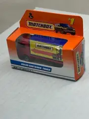 1997 MATCHBOX SUPERFAST #1 VOLVO CONTAINER TRUCK NEW IN BOX