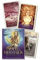 Oracle of the Mermaids: A 45-card Tarot deck(English) Travel Sized With Qrc
