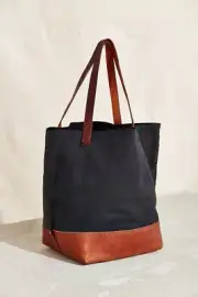 Urban Renewal Thread & Paper Mixed Leather Tote Bag NEW MSRP: $230