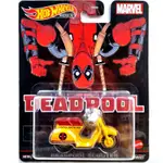 MARVEL HOT WHEELS 風火輪高級漫威死侍滑板車