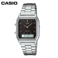 在飛比找蝦皮商城優惠-【CASIO】AQ-230A-1D 復古造型電子+指針雙顯錶