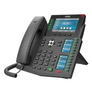 Fanvil X6U Enterprise IP Phone - 4.3' (Video) Colour Screen, 20 Lines, 60 x DSS Buttons, Dual Gigabit NIC, Built in Bluetooth, *SBC Ready (V2)