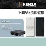 【RENZA】適用三菱重工 MITSUBISHI SAF250EM1T 全熱交換機(HEPA+活性碳 濾網 濾芯 濾心)