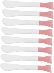 LIFKOME Dual Head Silicone Mask Brush 8pcs Skincare Tool Face Mask Applicator for Beauty Needs