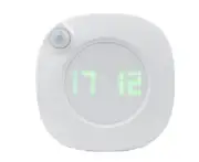 PIR Motion Sensor LED Wall Lamp Magnet Indoor Night Light with Time Clock for Bathroom Bedroom Corridor Decor Vanity Wall Light - AAA Battery Power