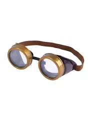 Steampunk Goggles Victorian Fancy Dress Adults Accessory Gothic