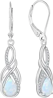 [YL] 925 Sterling Silver Princess Filigree Earrings Diana Design Oval Dangle Earrings Leverback Jewelry