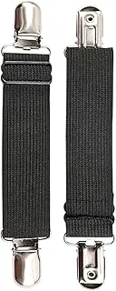 Boot Straps Pant Clips - Adjustable Stirrup Leg Straps for Motorcycle Boots, Set of 2 Boot Clips for Men and Women, Easy-to-Use Pants Stirrup Straps, Ideal for Riding and Outdoor Activities, Secure Fi