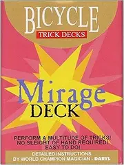 Mirage Deck Bicycle (Red) - Trick