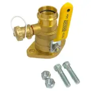 1-1/4" ProPress Rotating Flanged Ball Valve with Purge