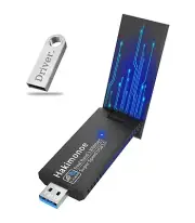 AC1300 WiFi Adapter for PC - USB 3.0 - 2.4/5 GHz Dual Band - Plug & Play