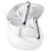 Anker Soundcore Liberty 4 NC Earbuds TWS Headphones, Adaptive ANC 2.0, Bluetooth 5.3, IPX4 Waterproof, Fast Charging - White