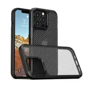 iPhone 13 Pro Max Compatible Case Cover With Hard Shield Carbon Fiber