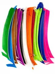 (7-10 Inch) Archery Feathers Arrow Fletching for Bow DIY Accessories