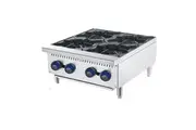 4 Burner Cook Tops W610 X D700 X H333 | Cookrite 1 Athp-24-4-lpg